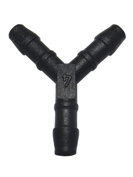 Tube connector 4 x 4 x 4 mm     