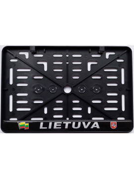 Мото рамка - c силиконовой наклейкой - Lietuva 150 x 250 мм 