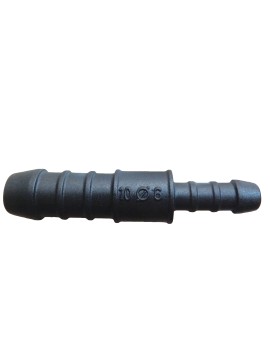 Tube connector 10 x 6 mm       