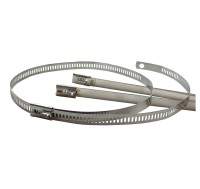 Stainless steel attachment strap 8.5 x 450 mm   
