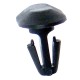 370591 Plastmasinis įspaudžiamas laikiklis 4 mm   