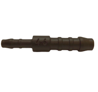 Tube connector 4 x 6 mm    