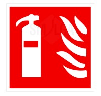 Sticker Fire extinguisher