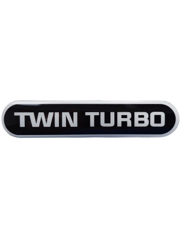 Наклейка TWIN TURBO  