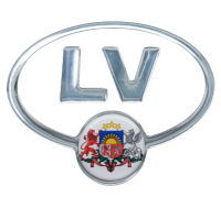 Наклейка LV Glossy c герб  