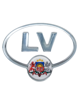 Наклейка LV Glossy c герб  