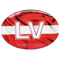 Наклейка LV Флаг