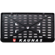 Valstybinio numerio rėmelis - lengvosioms ir sunkiasvorėms transporto priemonėms, priekaboms - Lietuvos tipo šilkografija KAUNAS