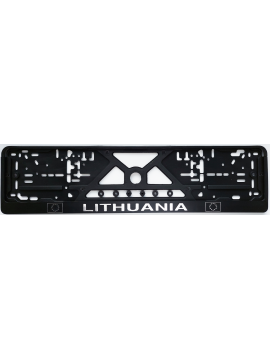 Number frame embossed LITHUANIA