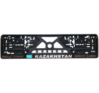 Number frame embossed KAZAKHSTAN