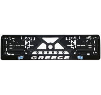 Номерная рамка с рельефным знаком GREECE