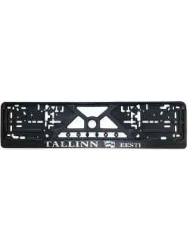 Номерная рамка с рельефным знаком TALLINN EESTI