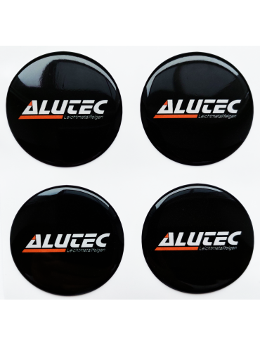 Wheel cover sticker "Alutec" 4 pcs.