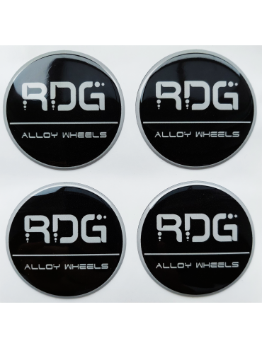 Wheel cover sticker "RDG" 4 pcs.  