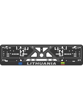 Numerio rėmelis - šilkografinė spauda - LITHUANIA