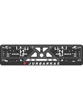 License plate frame - silkscreen printing - JURBARKAS