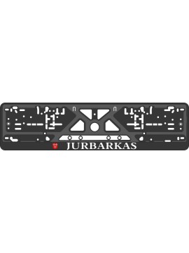 License plate frame - silkscreen printing - JURBARKAS 