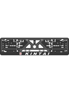License plate frame - silkscreen printing - KINTAI