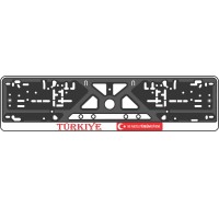 Numerio rėmelis - šilkografinė spauda - TURKIYE
