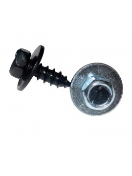 Metal self-tapping screw with spacer 6.3x19mm