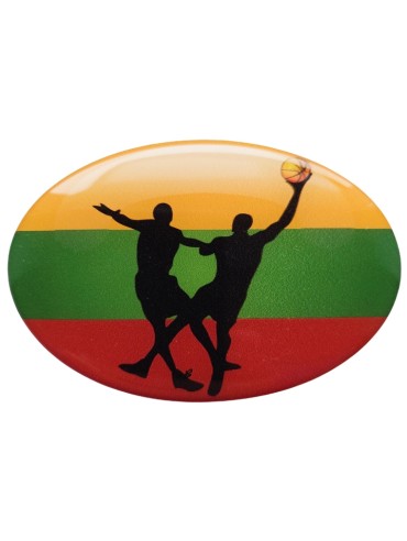 Наклейка "Баскетбол Литвы"  