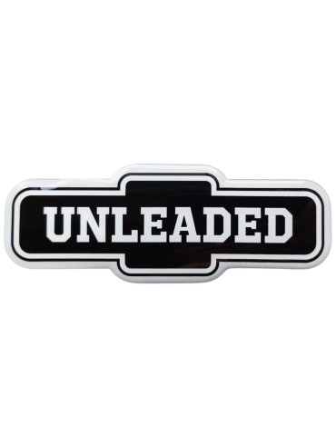 Lipdukas "Unleaded" iškiliu paviršiumi  
