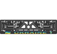 Номерная рамка - c шелкографией - UKRAINE 